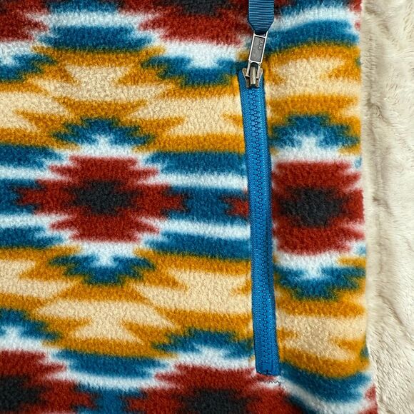 Vintage Patagonia Synchilla fleece vest Aztec Navaho W Large Made in Mexico - Picture 5 of 10